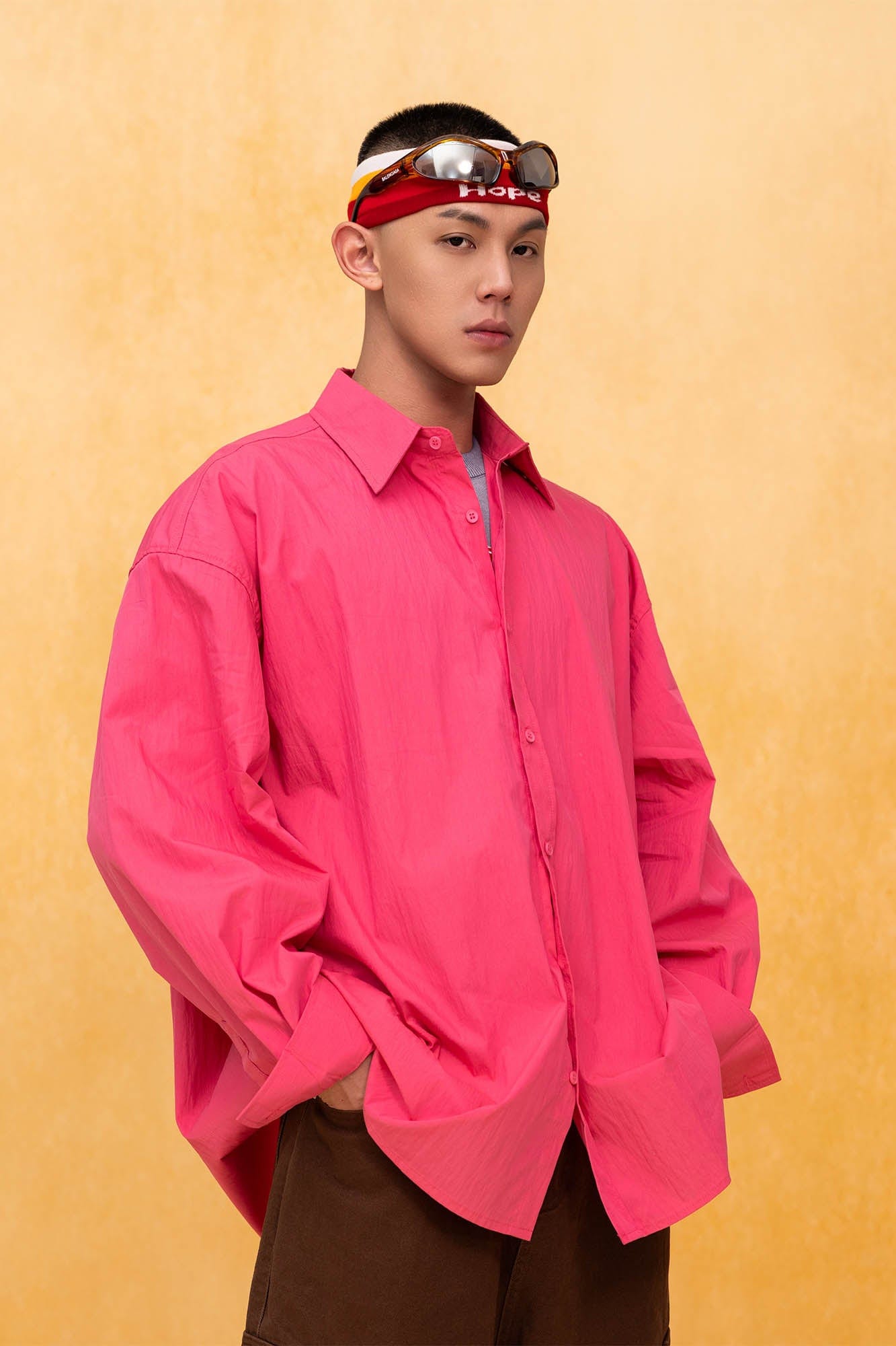 CLP Essential Crinkled Oversized Shirt