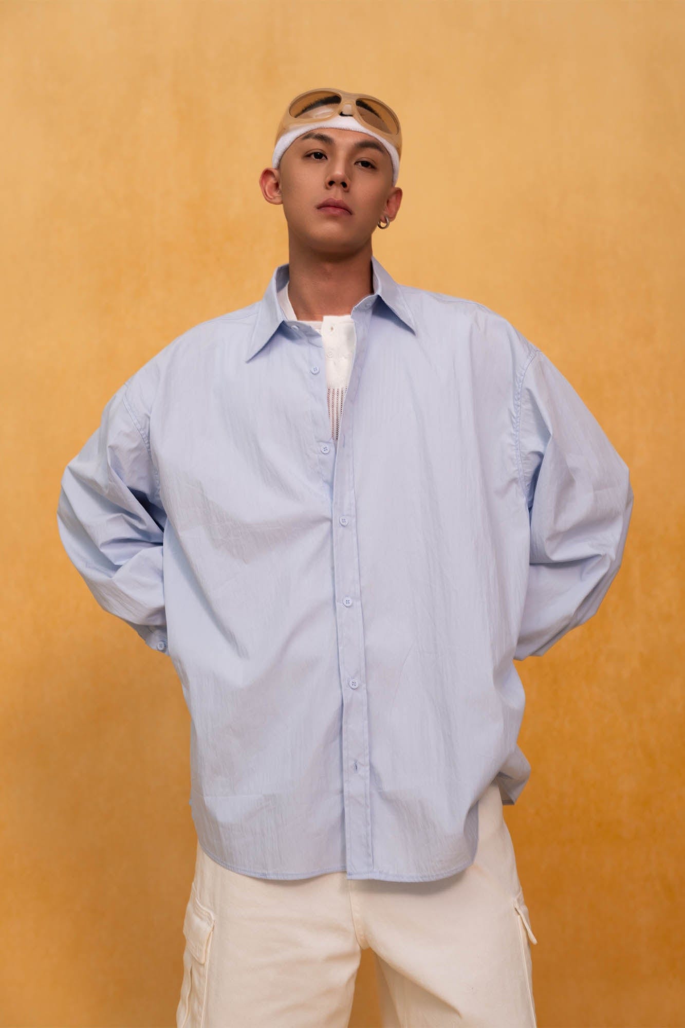 CLP Essential Crinkled Oversized Shirt