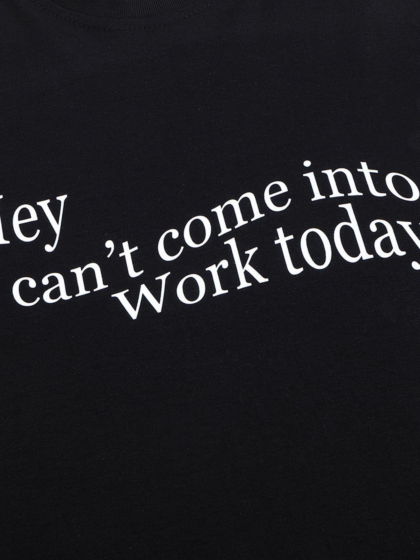 49PERCENT Essential Slogan T-Shirt