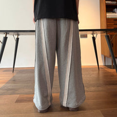MIICHOUS Frayed Spliced Elastic Pants