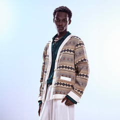 REDH Retro Tribal Knit Cardigan