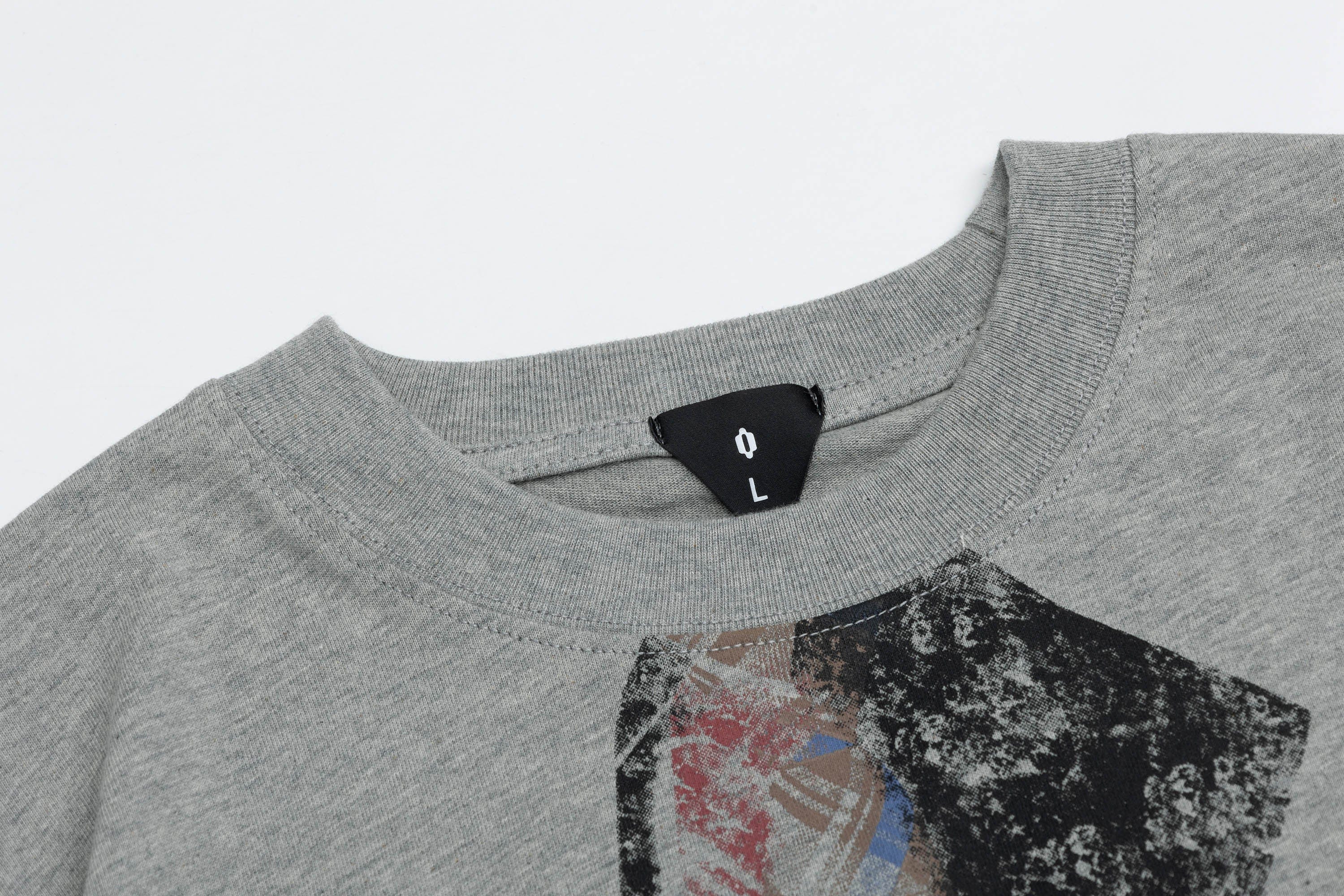 OVDY Tie-Belt Graphic T-Shirt