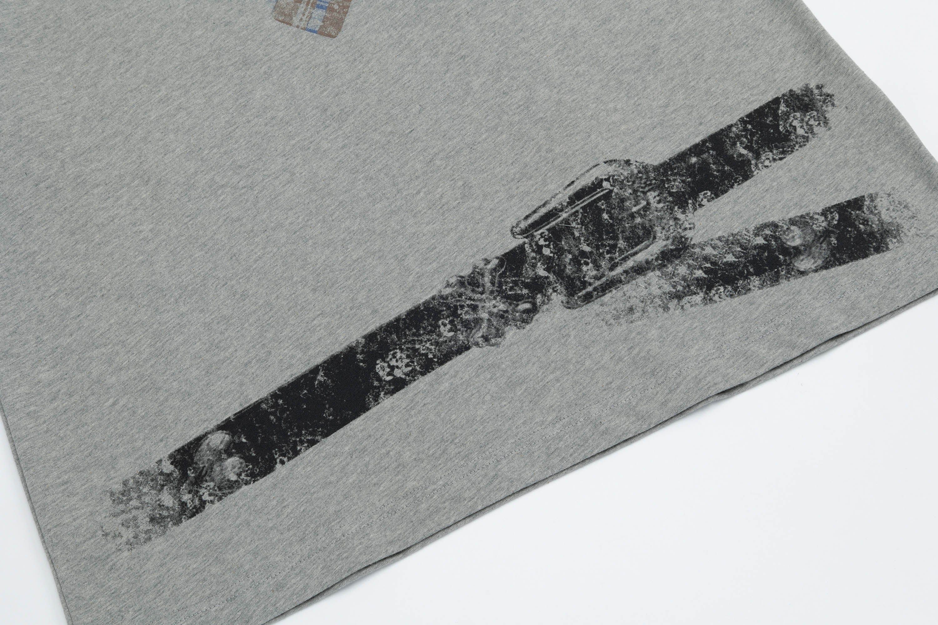 OVDY Tie-Belt Graphic T-Shirt
