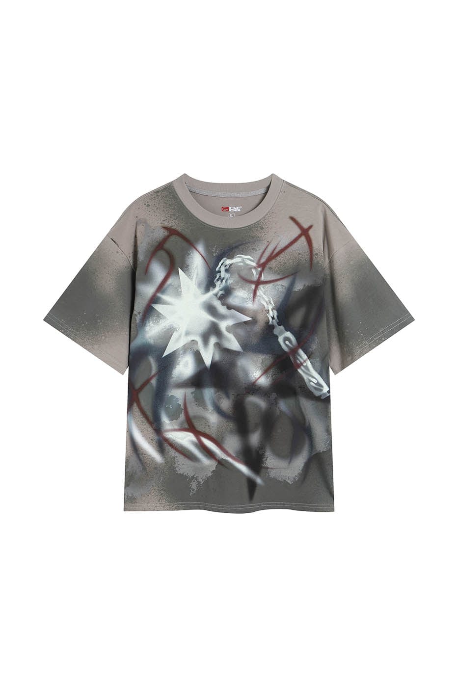DND4DES Meteor Hammer Abstract Graphics T-Shirt