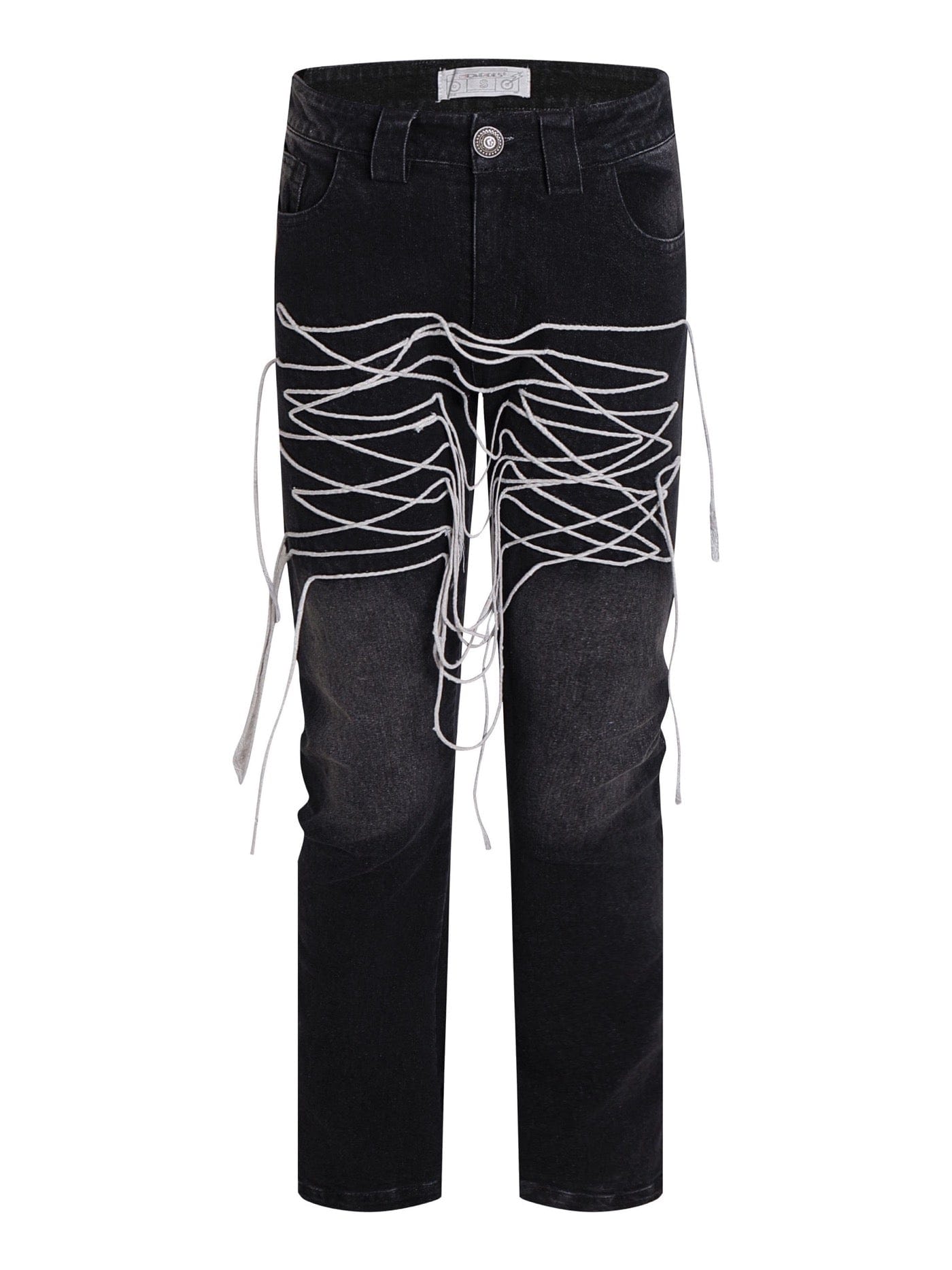DND4DES Shoelace Washed Jeans
