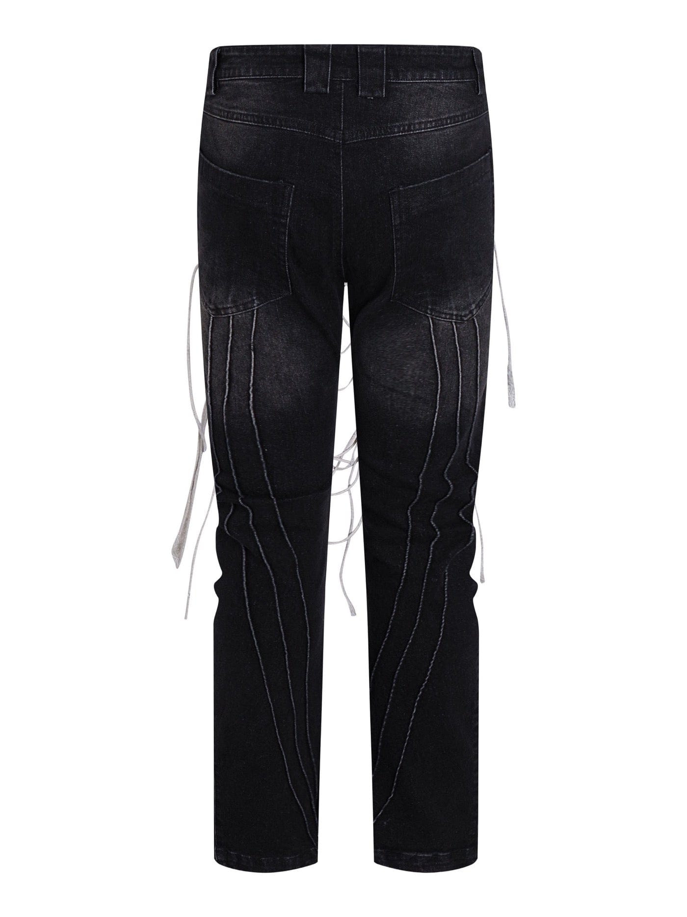 DND4DES Shoelace Washed Jeans