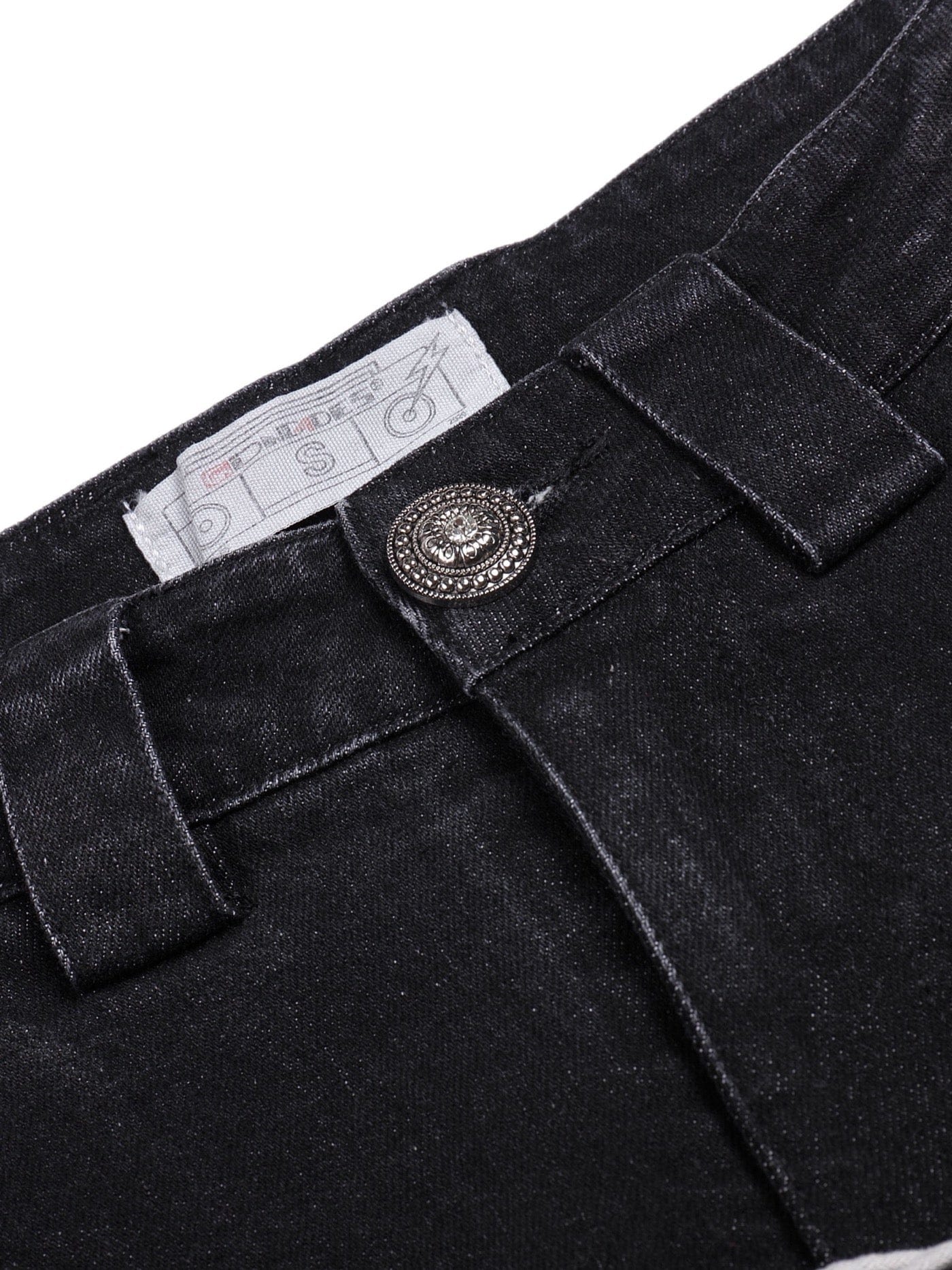 DND4DES Shoelace Washed Jeans