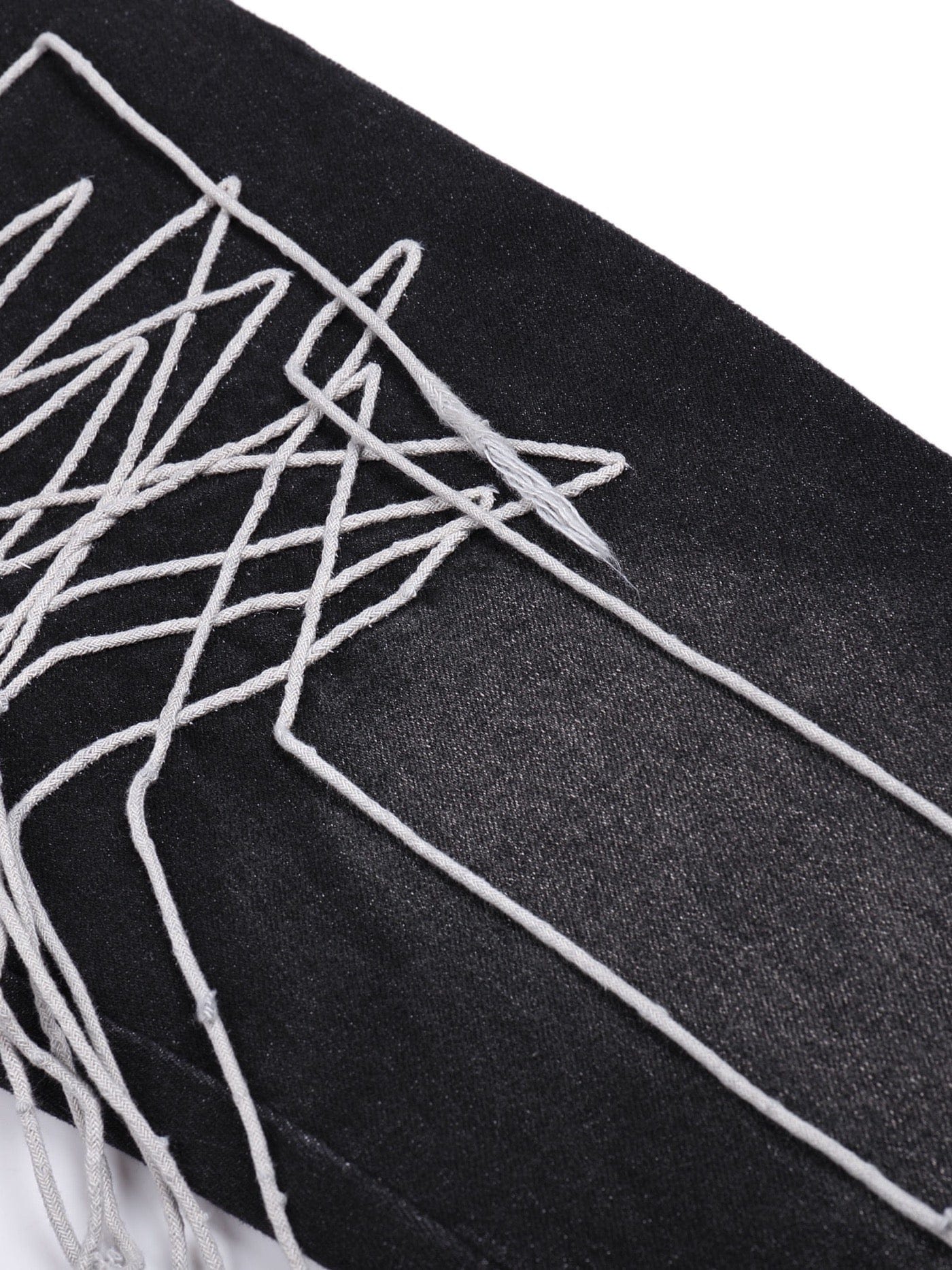 DND4DES Shoelace Washed Jeans