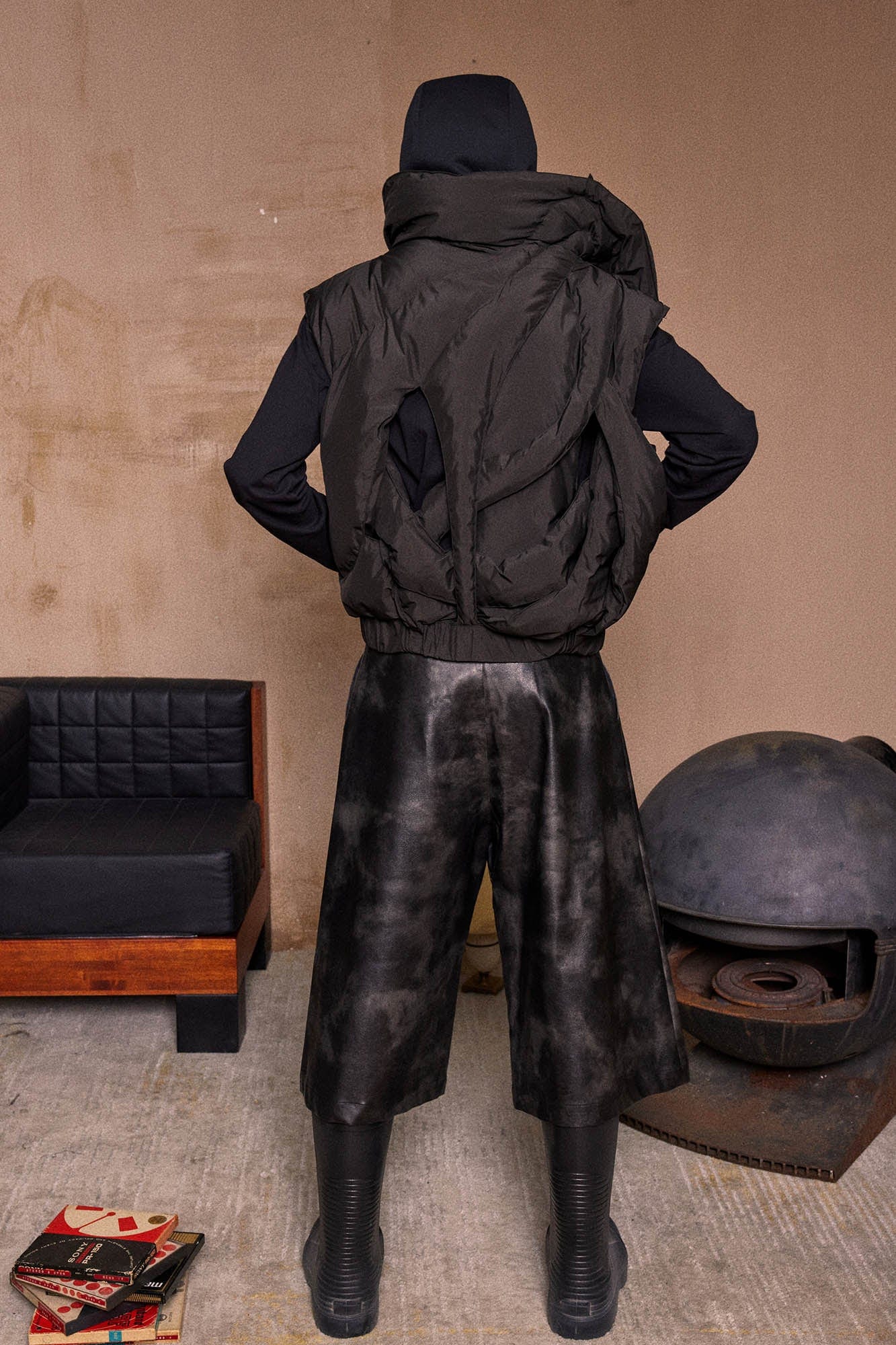 KADAKADA Zippered Grommet Balaclava