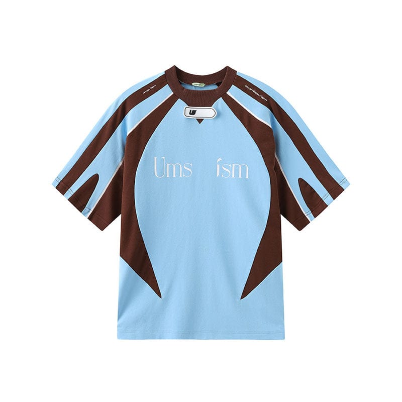 UMAMIISM Flow Line Spliced T-Shirt