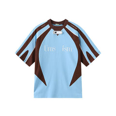 UMAMIISM Flow Line Spliced T-Shirt