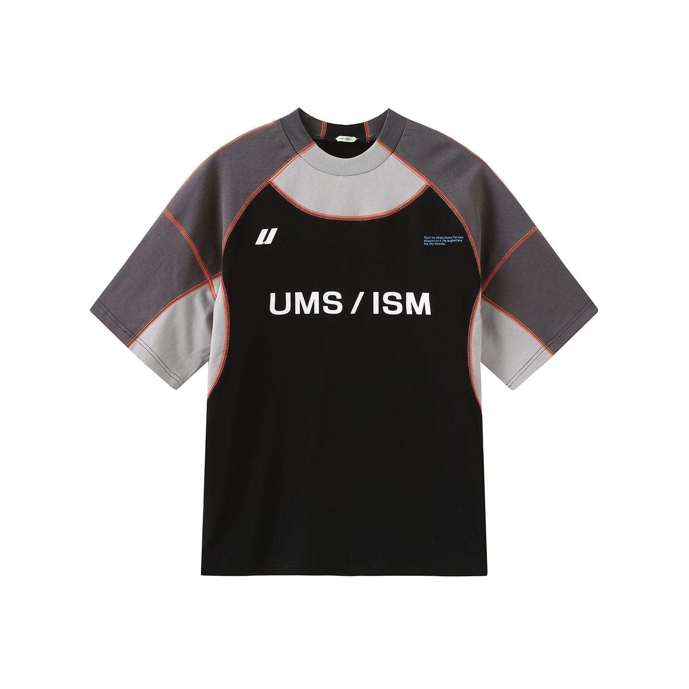 UMAMIISM Deconstructed Racing Raglan T-Shirt