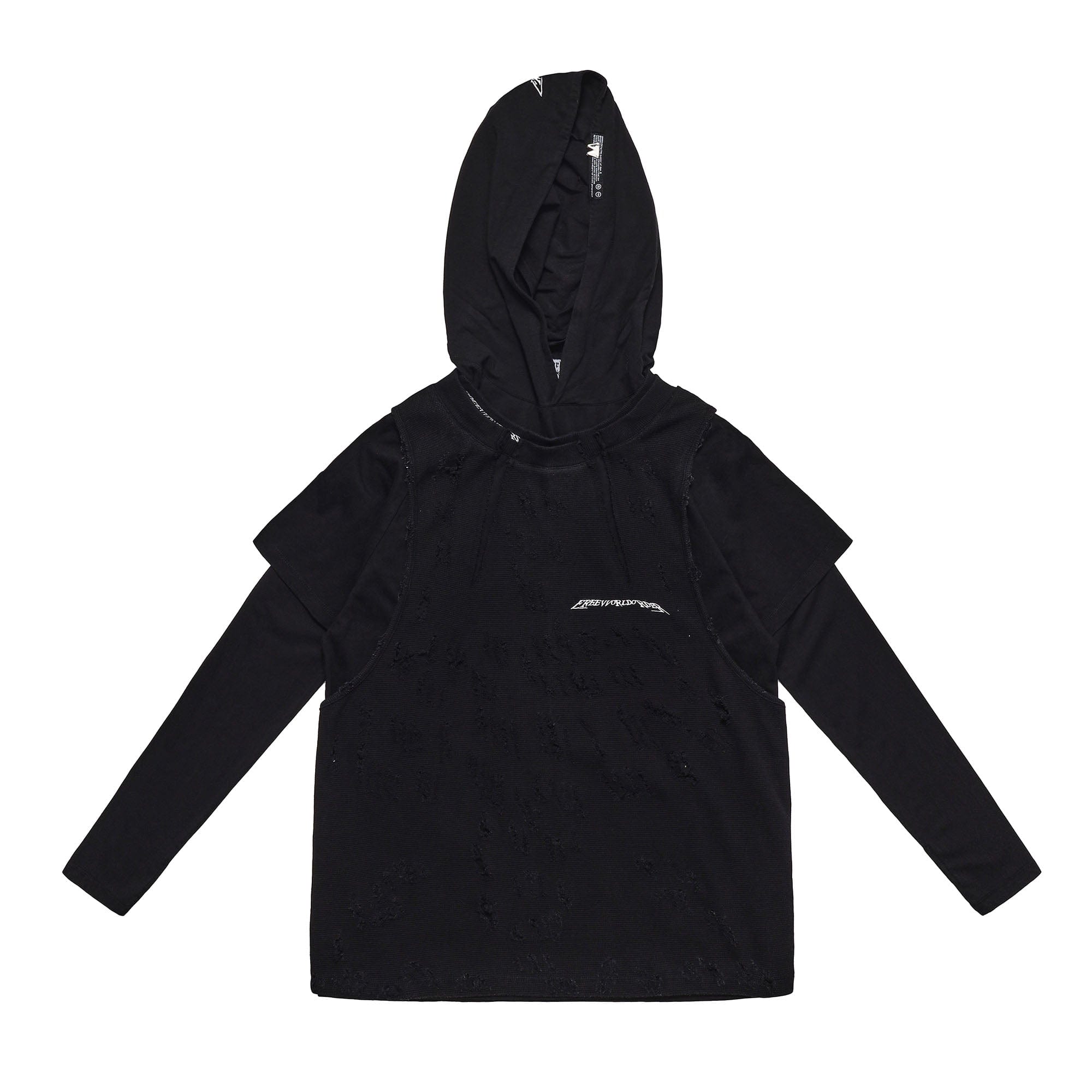 FVVO Ripped Multi-Wear Hoodie