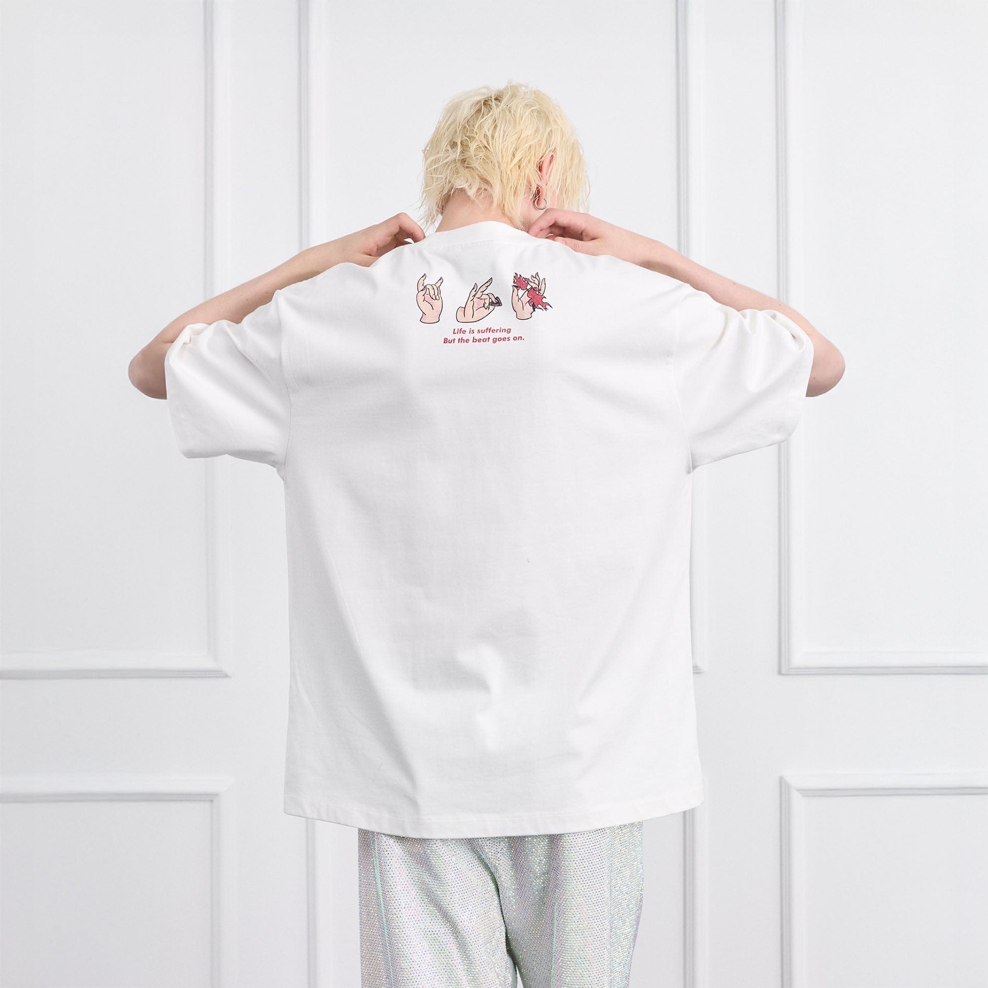 FACEONLAB Rock Bodhisattva Oversized T-Shirt