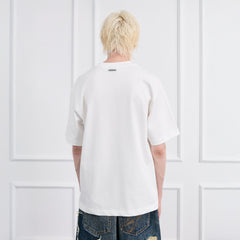 FACEONLAB Whimsical Cow and Horse T-Shirt
