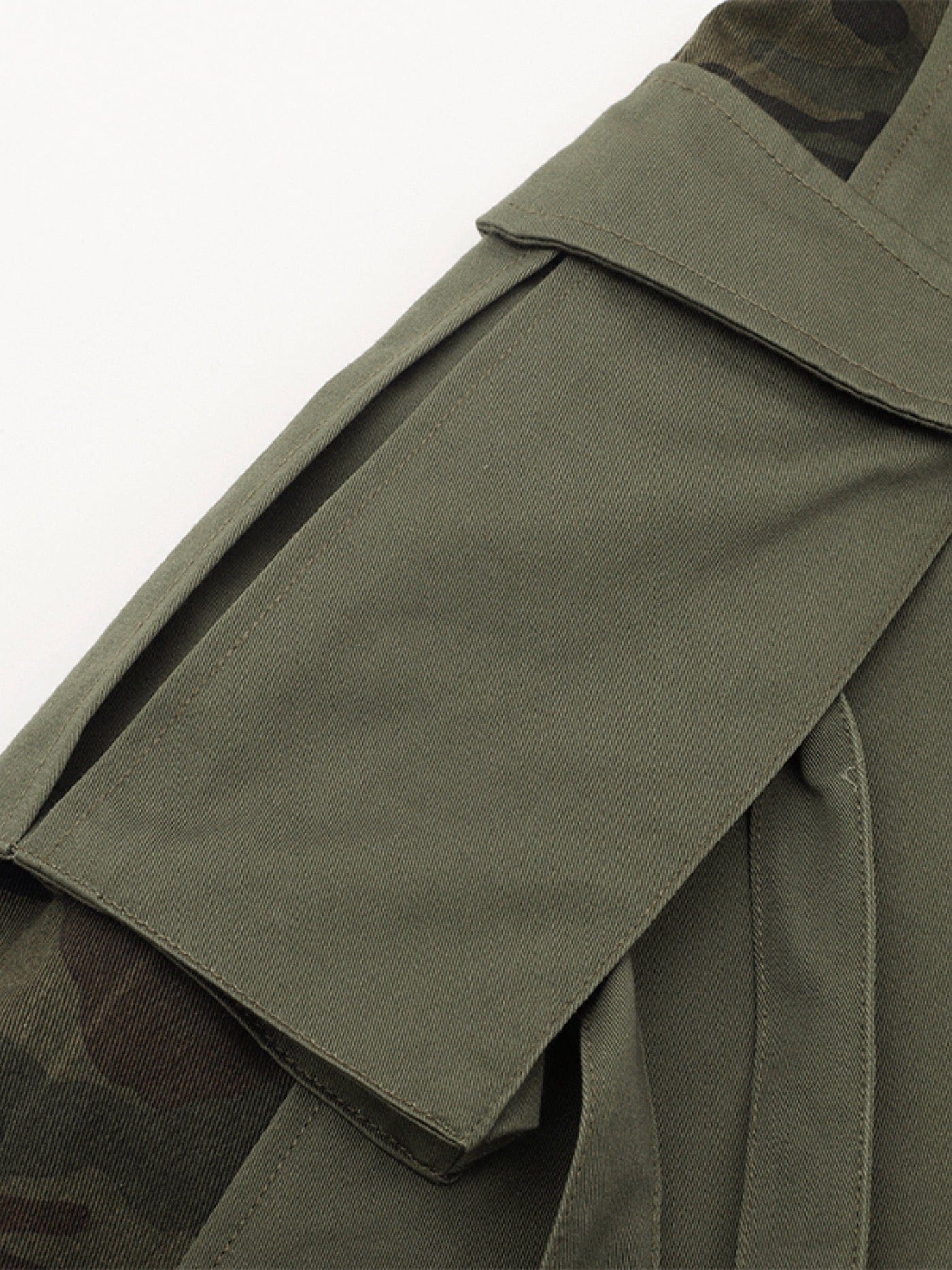 DND4DES Spliced Camouflage Bandage Zipper Cargo