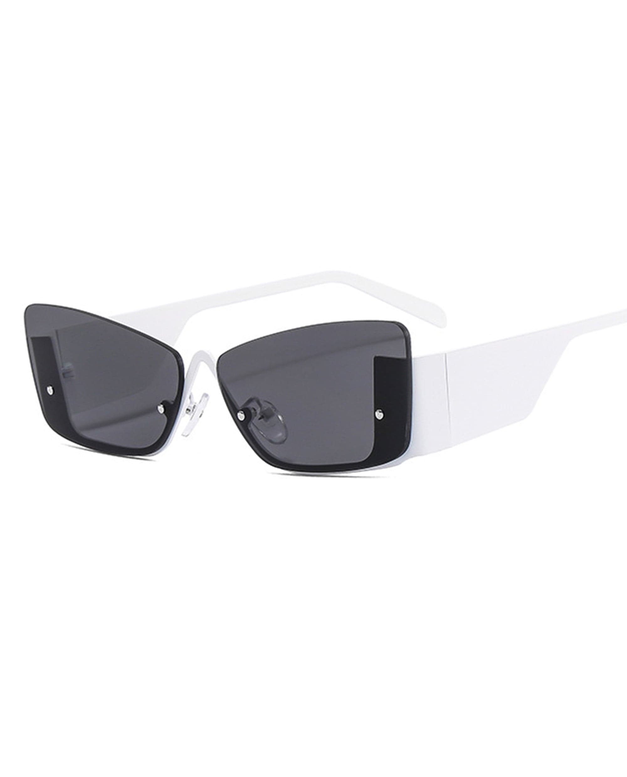 DAMAGE ASIA OPTICALS Modern Half Frame Sunglasses
