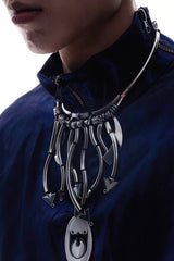 ILLUSORY Mechanical Multi-Arrow Necklace