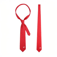 VINKID Peace Dove Jacquard Satin Tie