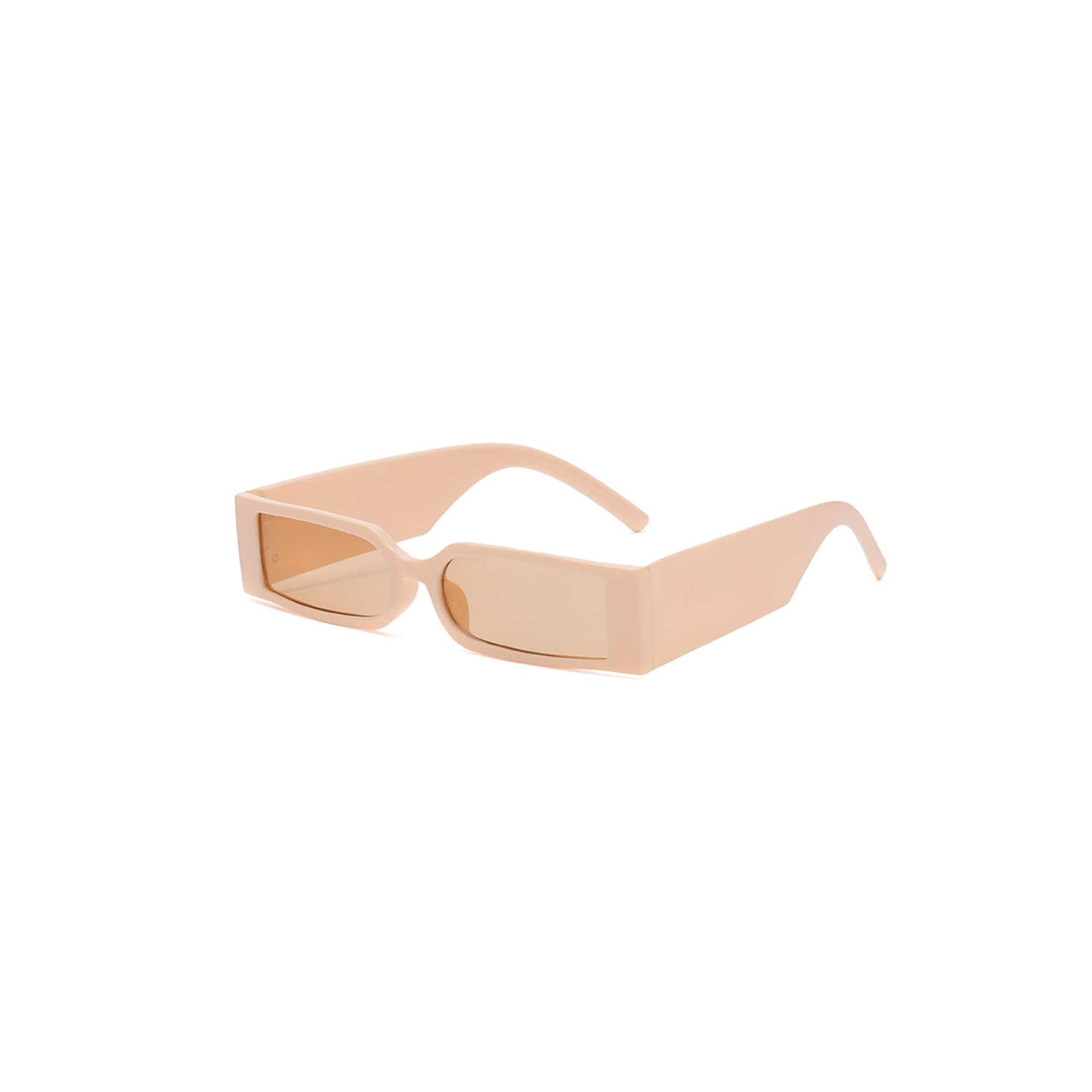 DAMAGE ASIA OPTICALS Square Frame Thick Temple Sunglasses