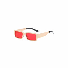 DAMAGE ASIA OPTICALS Metallic Square Frame Sunglasses