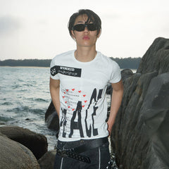 VINKID Peace & Love Graphic T-Shirt