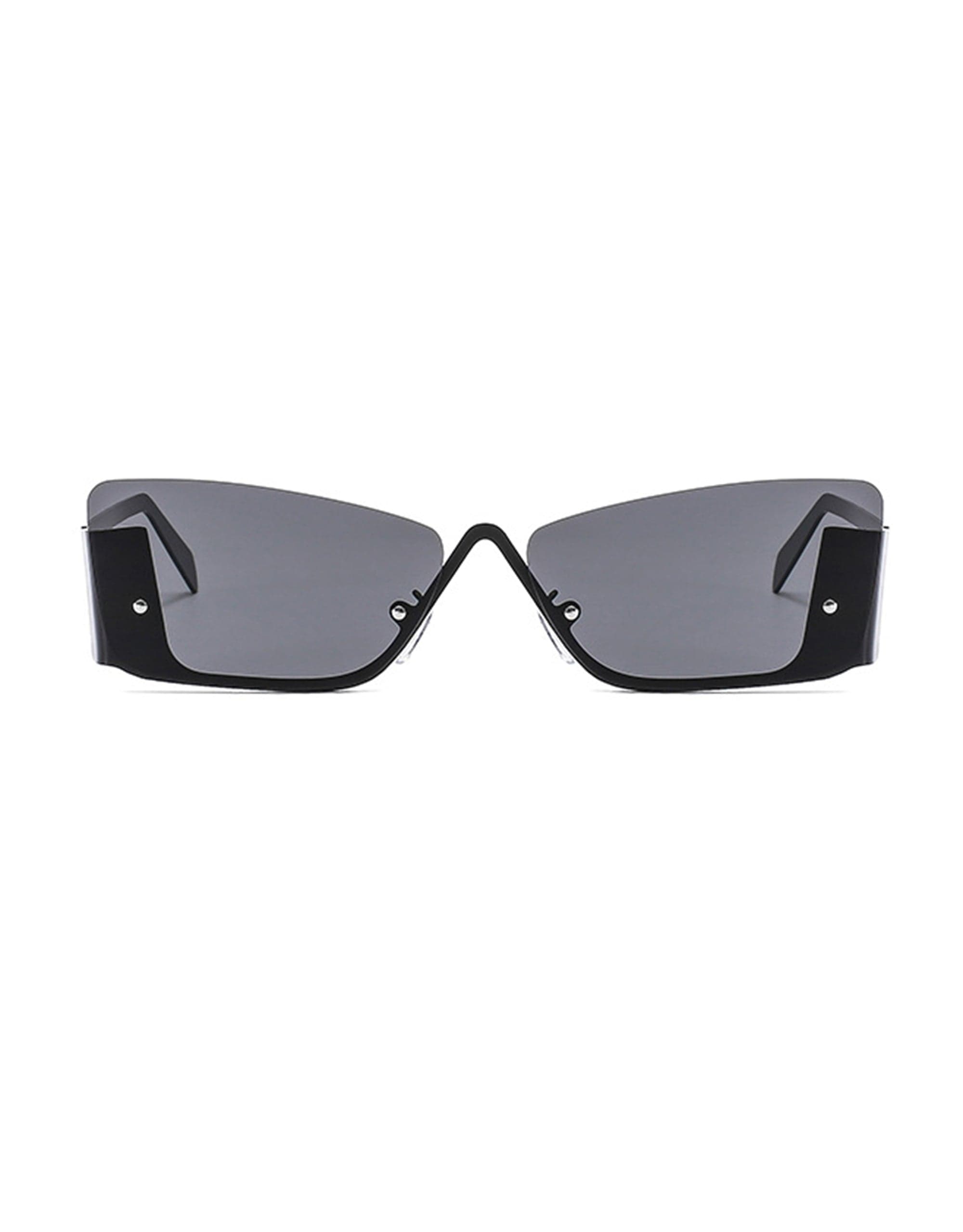 DAMAGE ASIA OPTICALS Modern Half Frame Sunglasses