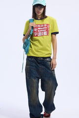 VINKID Fashion Killer Graphic Trim T-Shirt