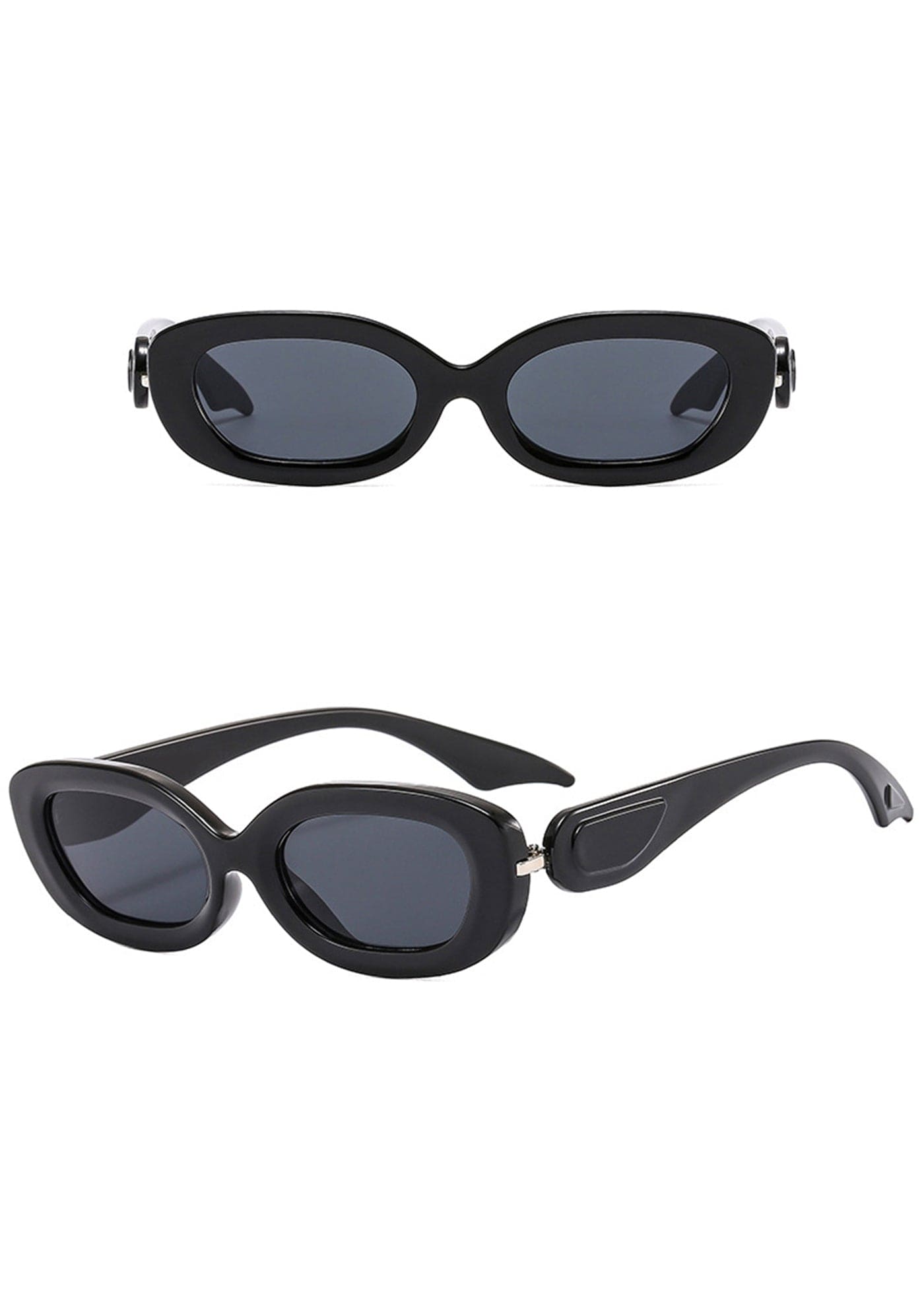 DAMAGE ASIA OPTICALS Classic Ellipse Sunglasses