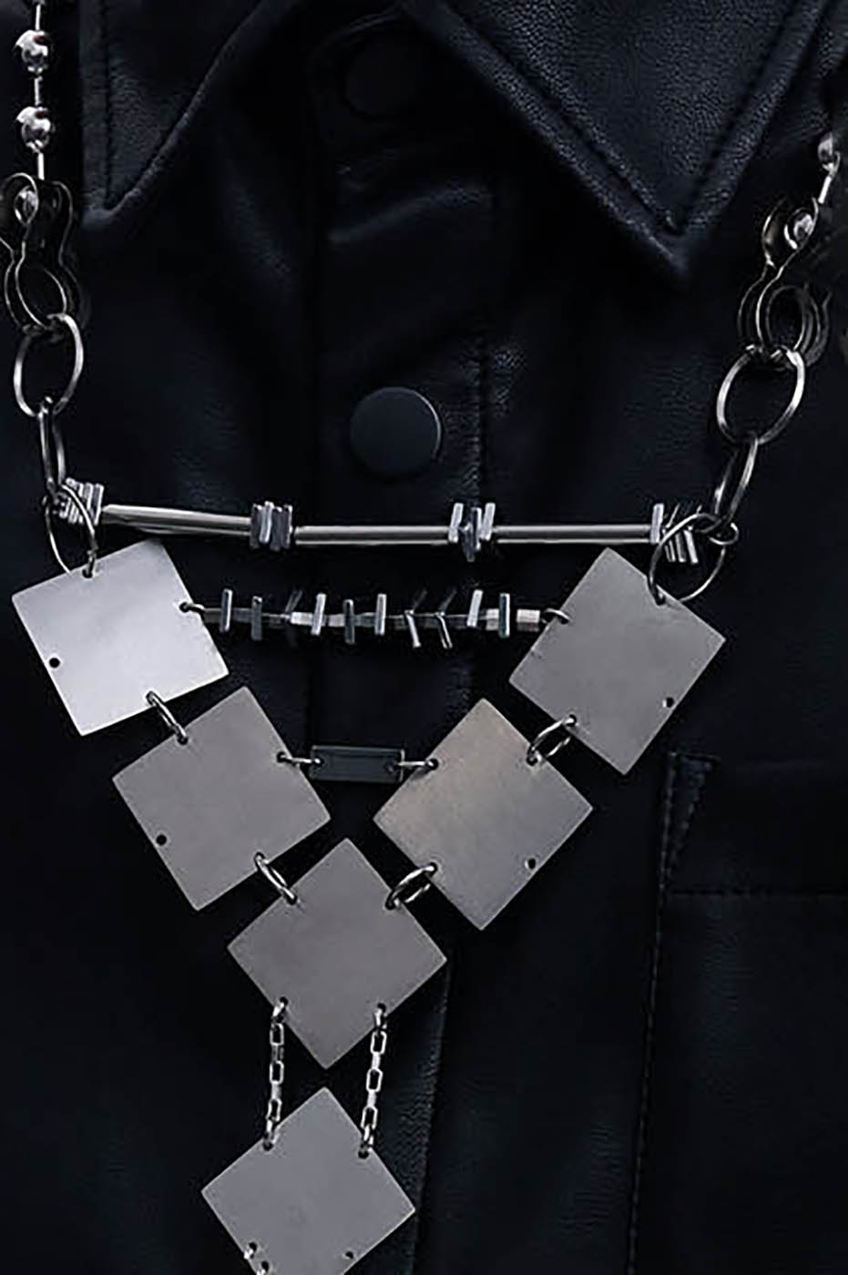 ILLUSORY Cyborg Metallic Tie