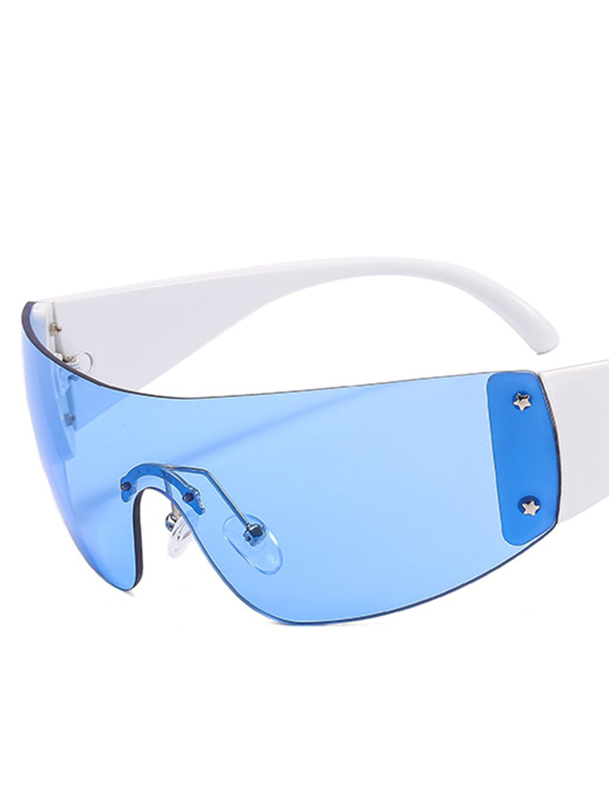 DAMAGE ASIA OPTICALS Frameless One-Piece Sunglasses