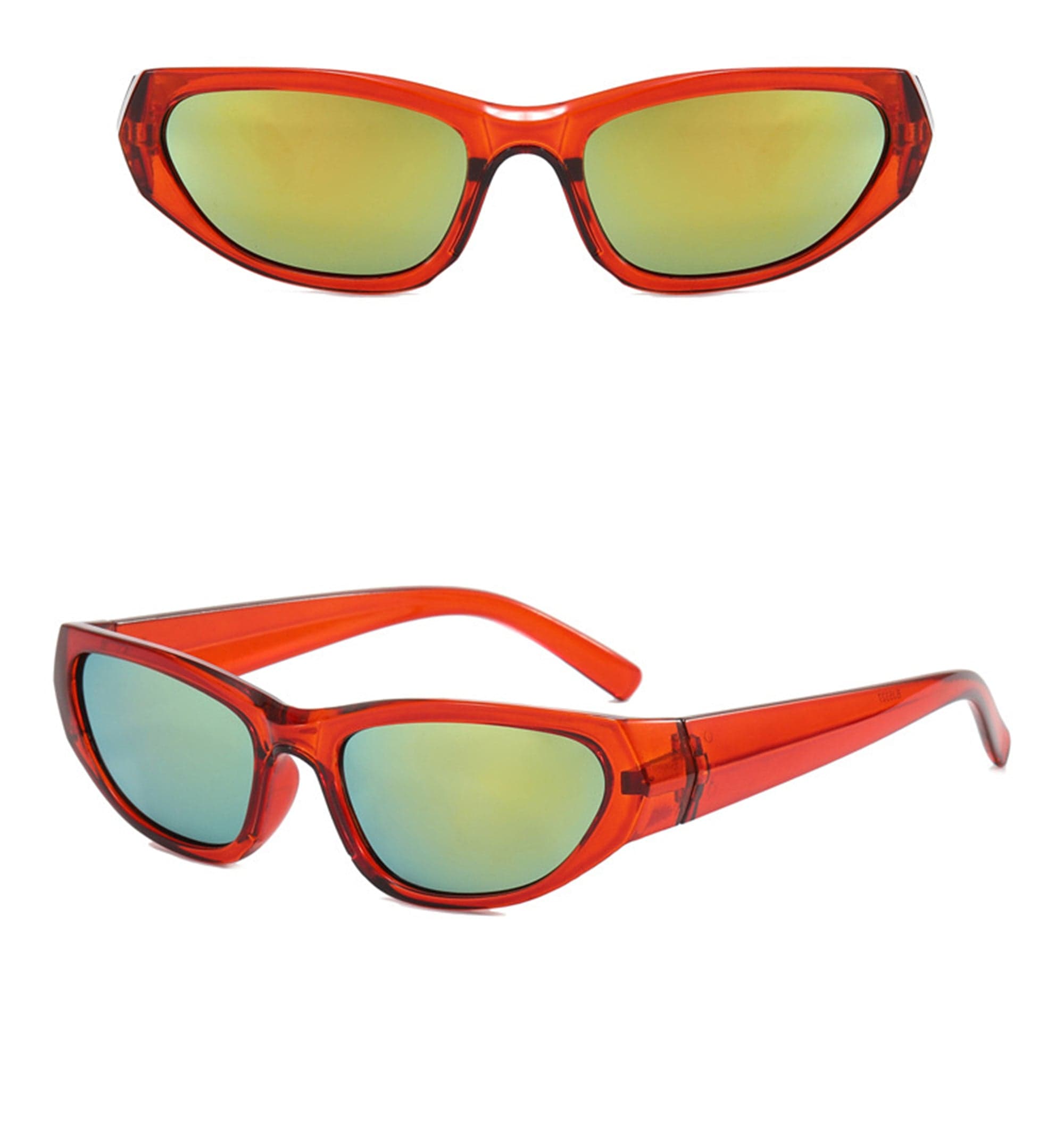 DAMAGE ASIA OPTICALS Essential Cat Eye Bold Frame Sunglasses