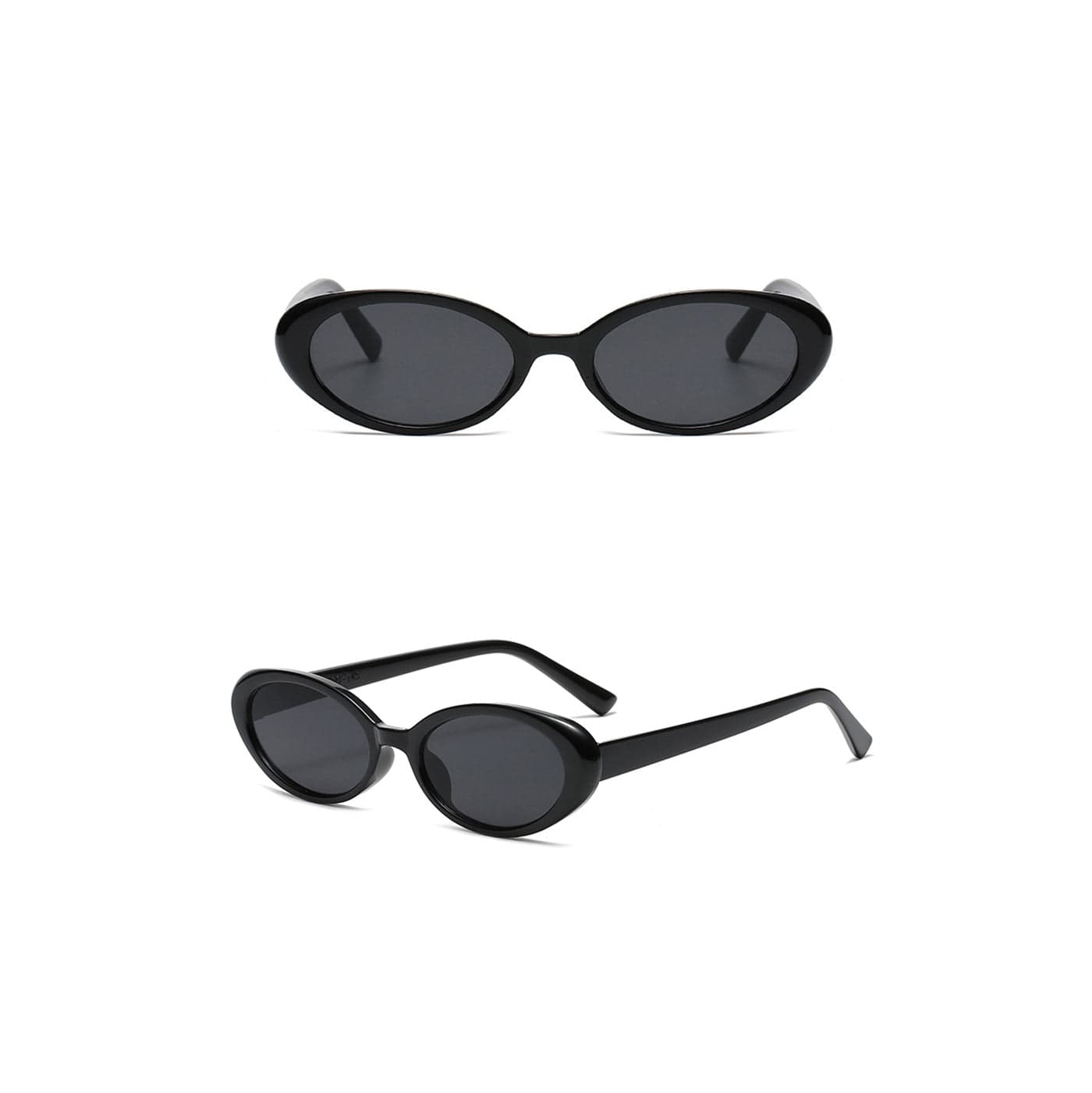DAMAGE ASIA OPTICALS Retro Ellipse Sunglasses