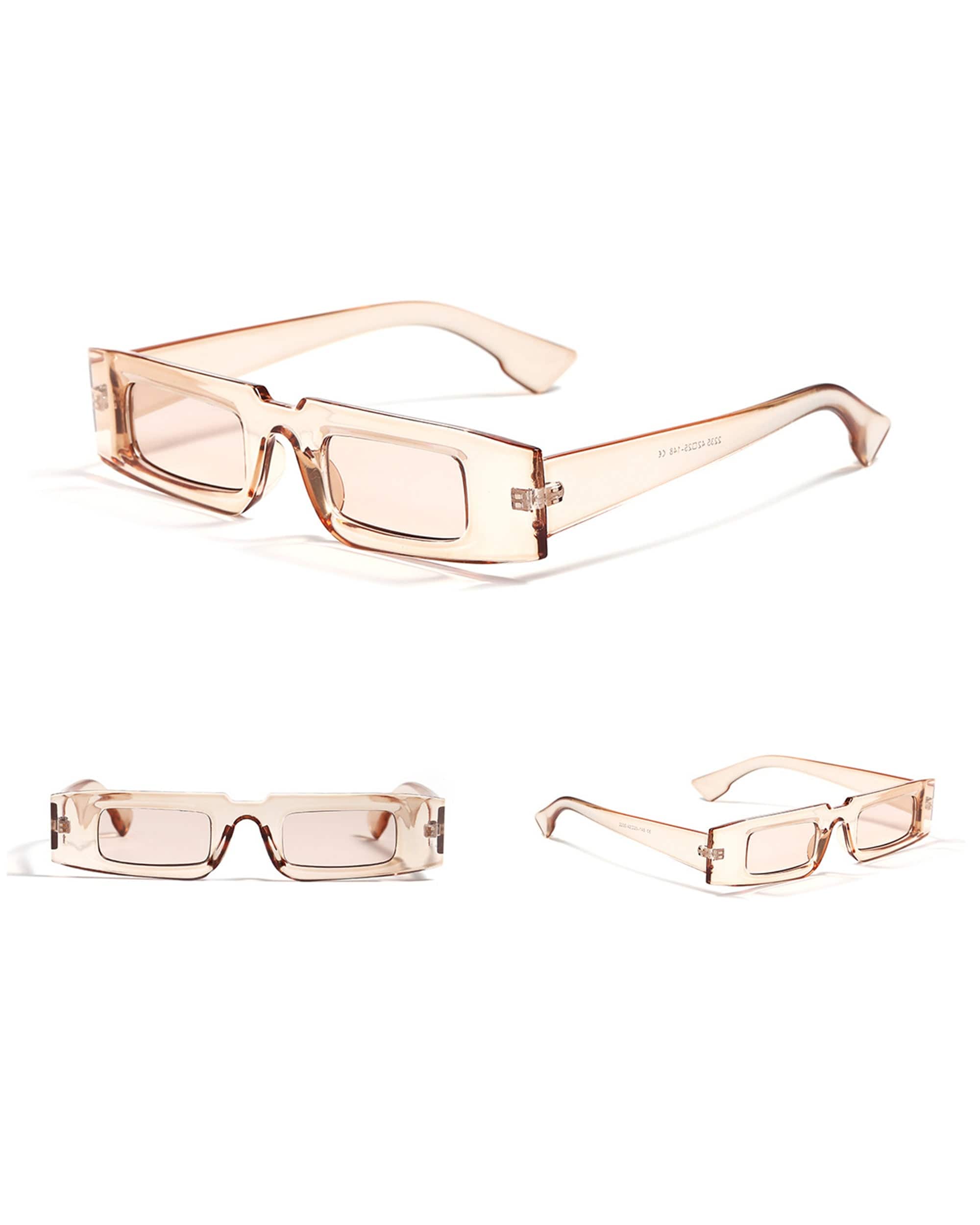 DAMAGE ASIA OPTICALS The Square Bold Frame Sunglasses