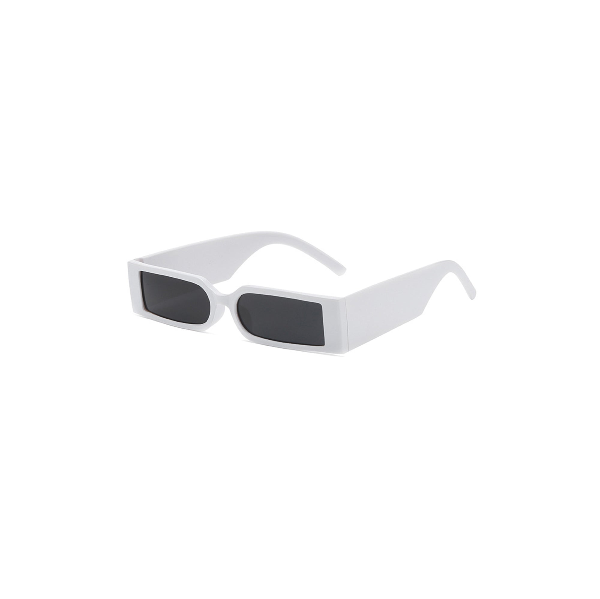 DAMAGE ASIA OPTICALS Square Frame Thick Temple Sunglasses