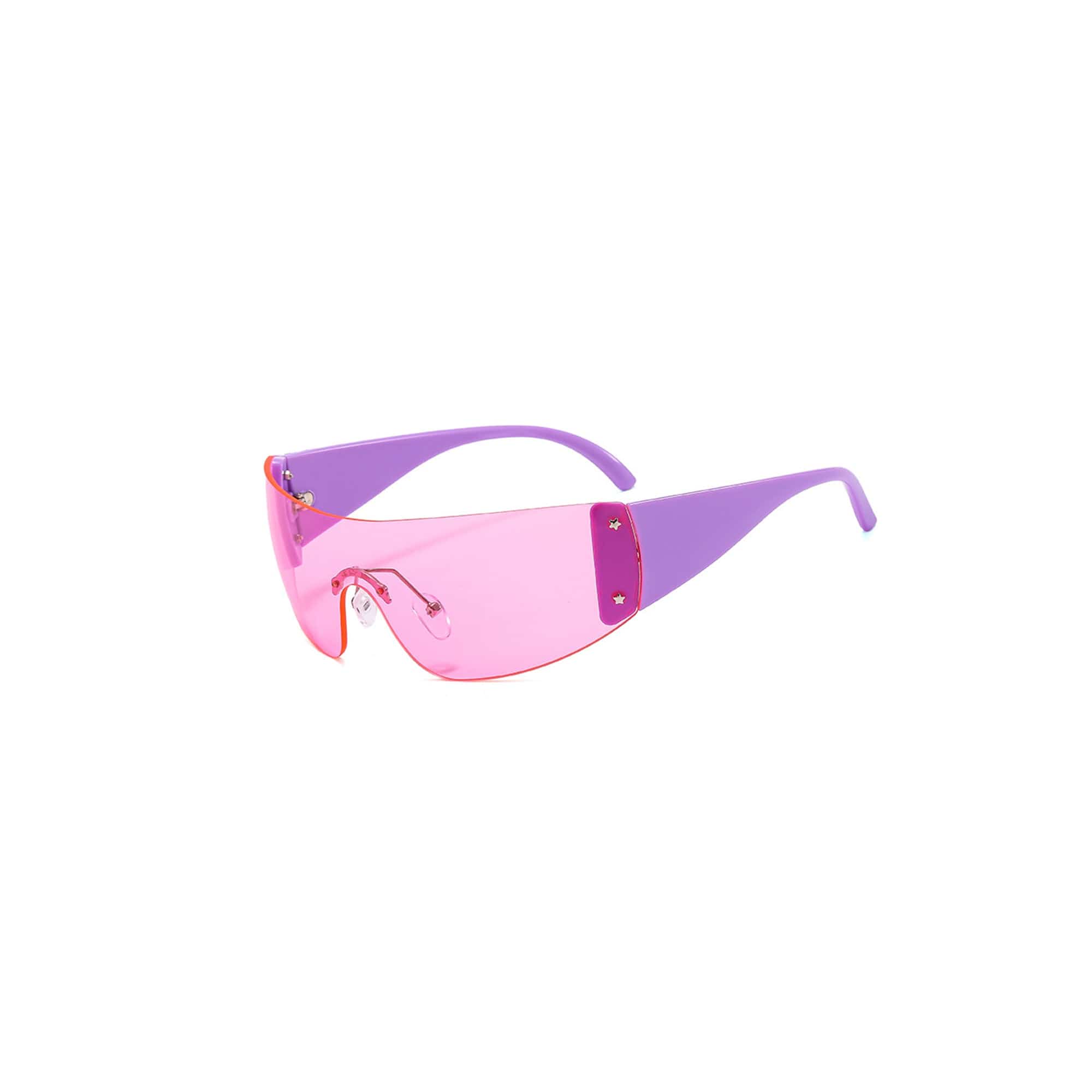 DAMAGE ASIA OPTICALS Frameless One-Piece Sunglasses