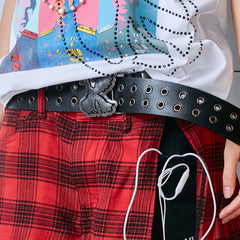 VINKID Peace Dove Buckle Belt
