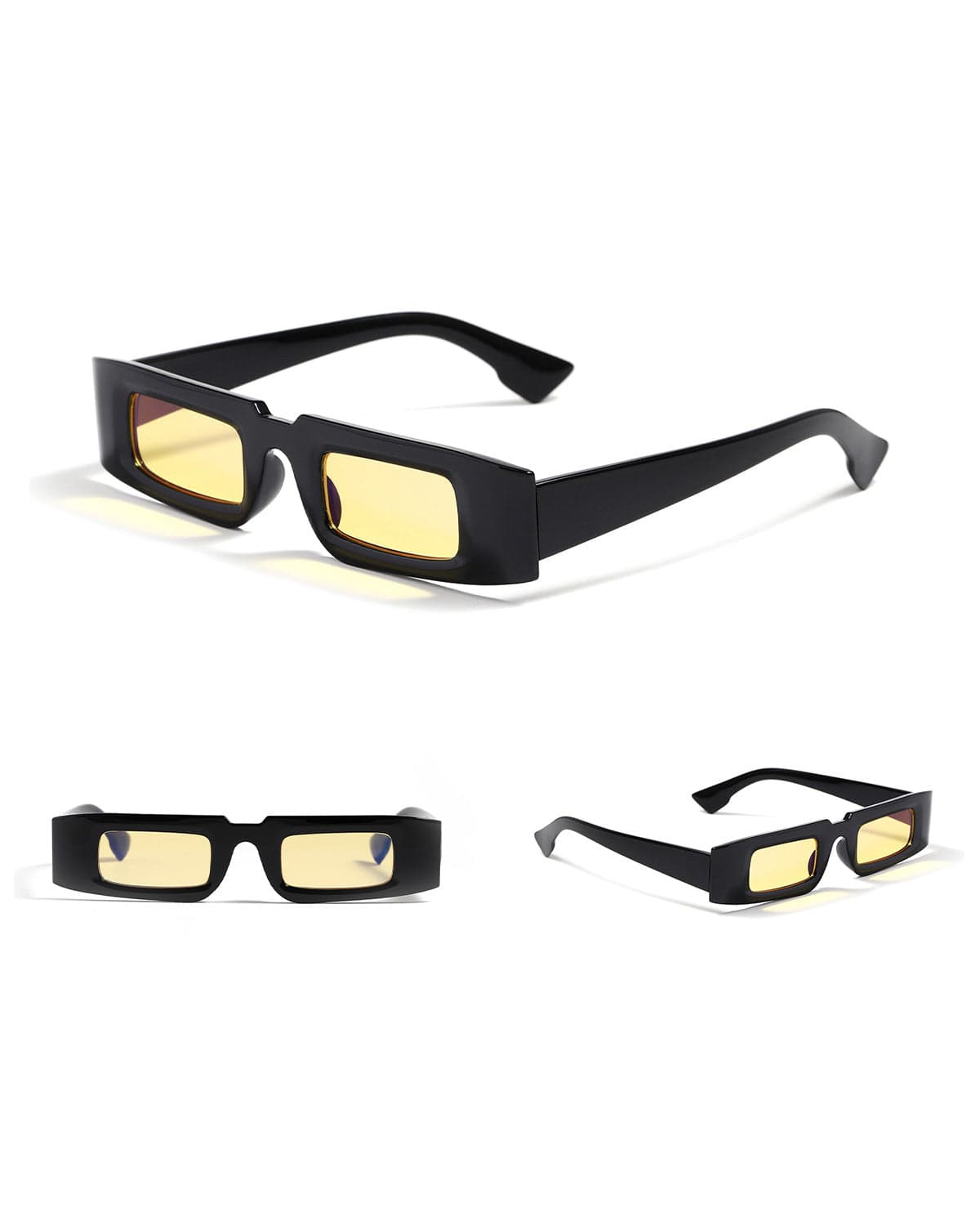 DAMAGE ASIA OPTICALS The Square Bold Frame Sunglasses