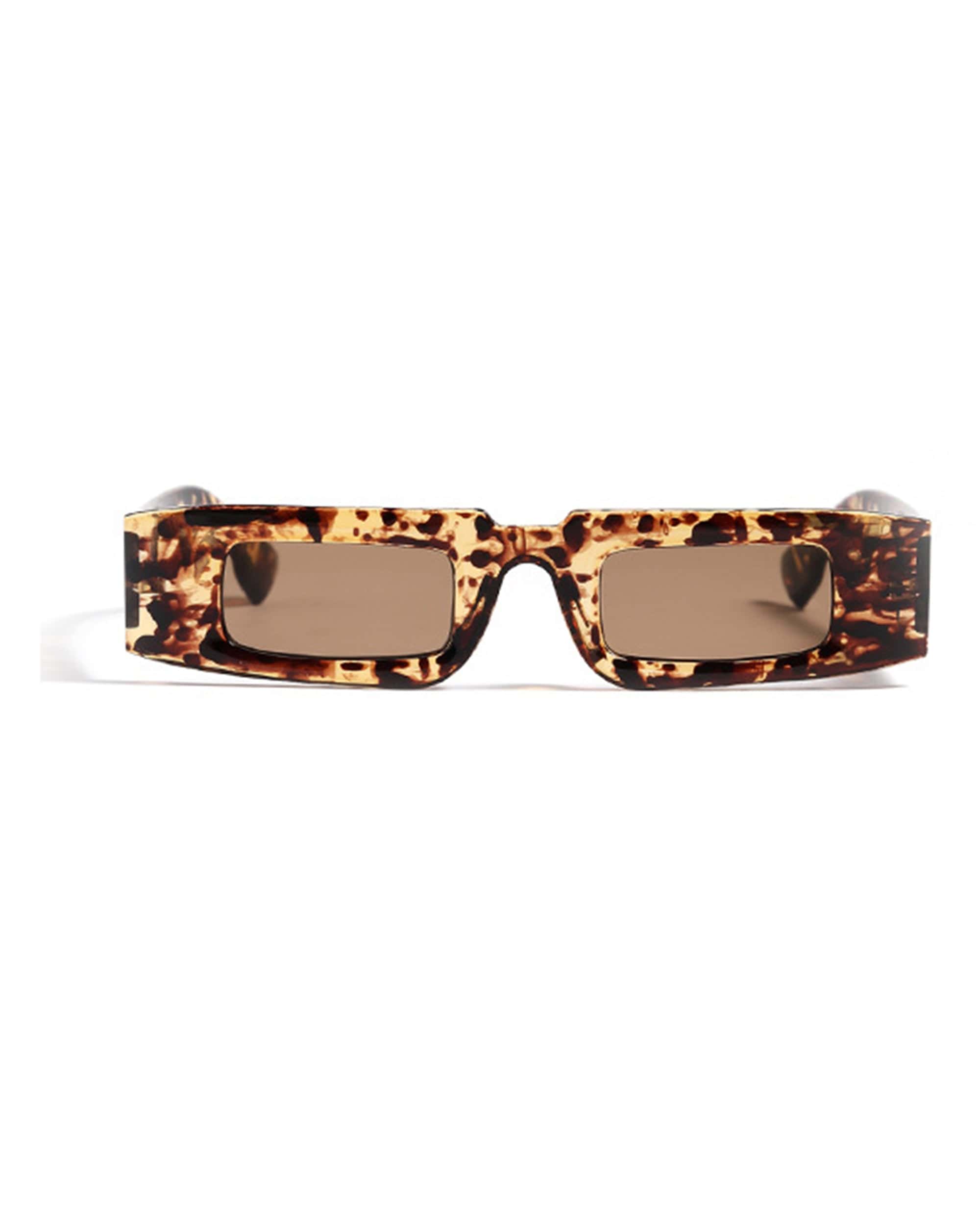 DAMAGE ASIA OPTICALS The Square Bold Frame Sunglasses