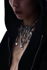 ILLUSORY Mechanical Multi-Arrow Necklace