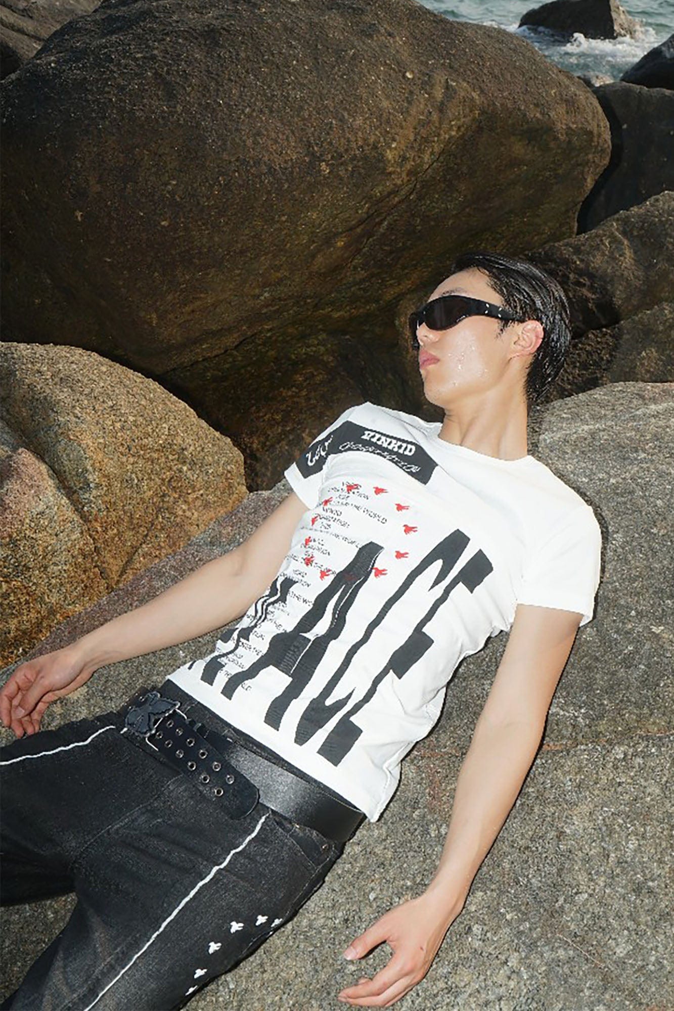 VINKID Peace & Love Graphic T-Shirt