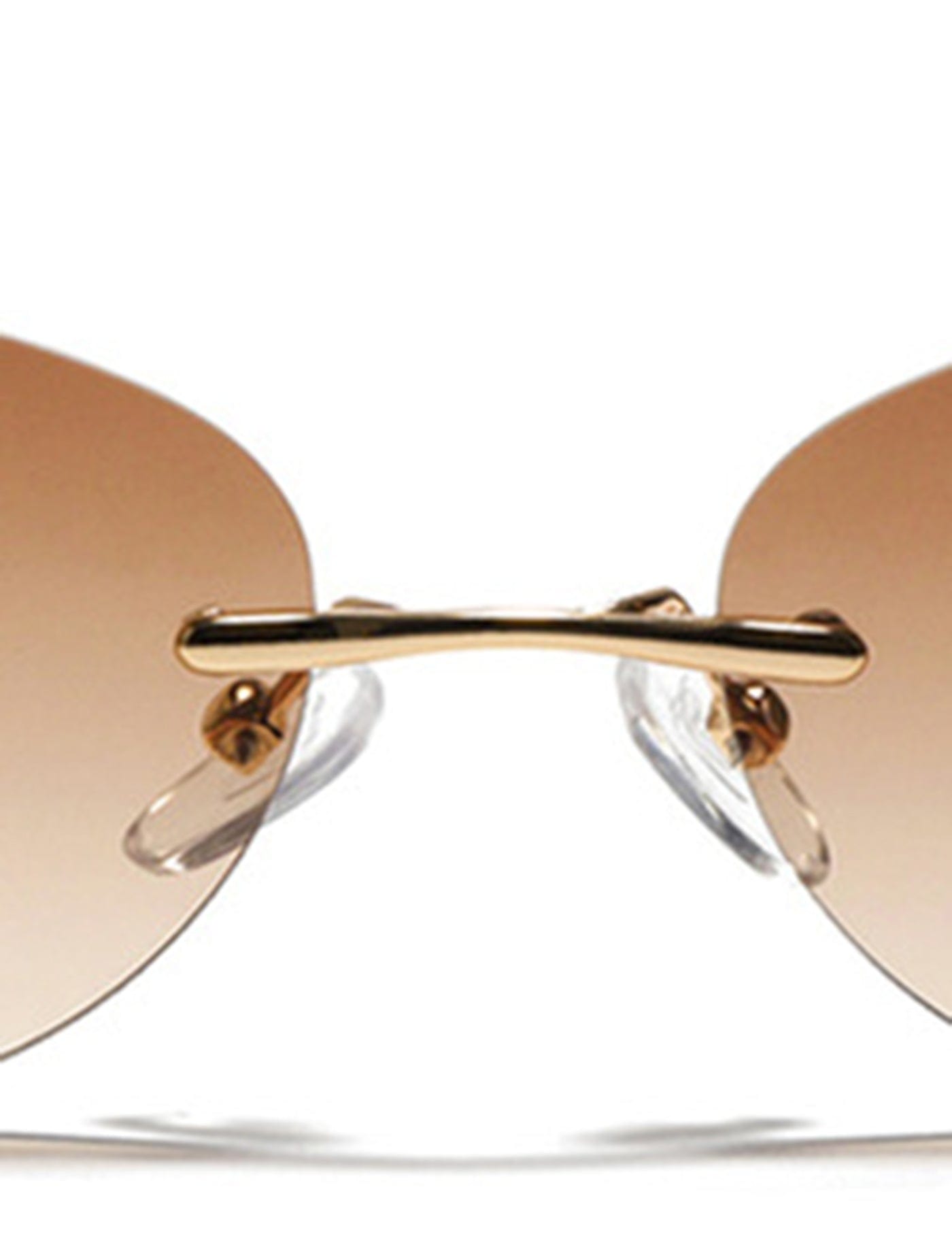 DAMAGE ASIA OPTICALS Rimless Gradient Sunglasses