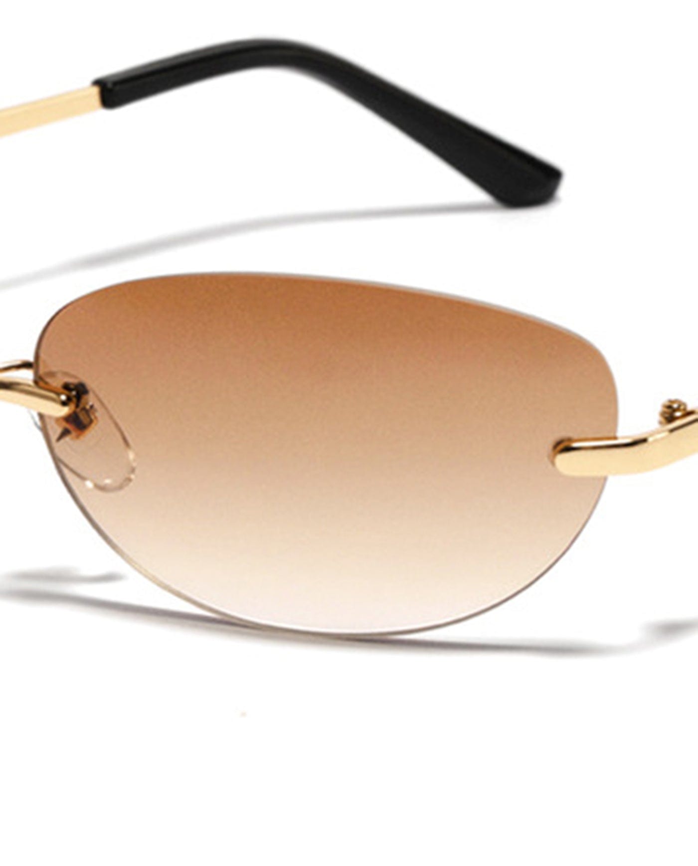 DAMAGE ASIA OPTICALS Rimless Gradient Sunglasses