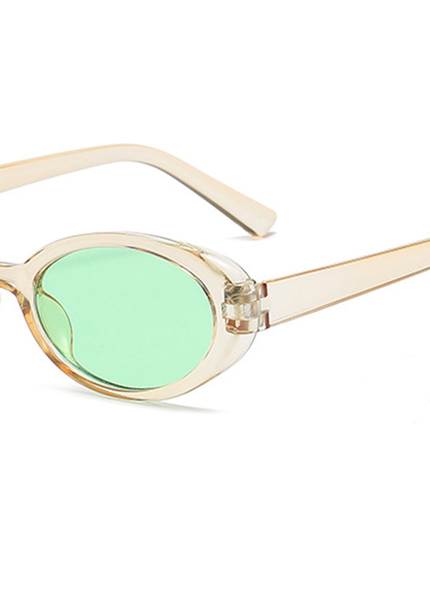 DAMAGE ASIA OPTICALS Retro Ellipse Sunglasses