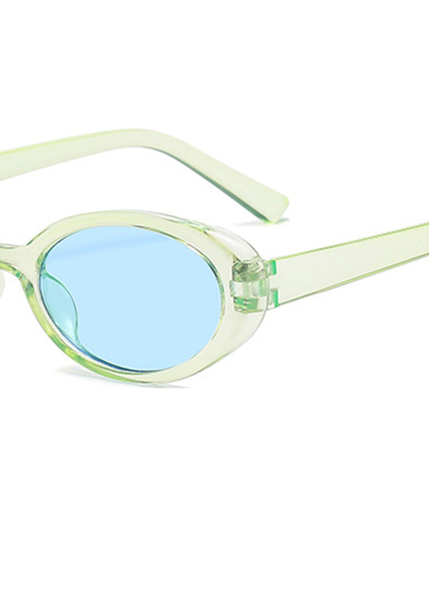 DAMAGE ASIA OPTICALS Retro Ellipse Sunglasses
