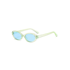 DAMAGE ASIA OPTICALS Retro Ellipse Sunglasses