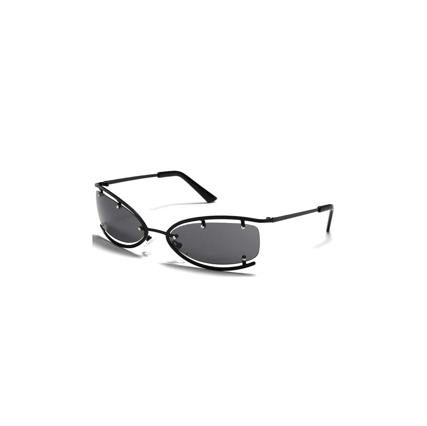 DAMAGE ASIA OPTICALS Semi-open Frame Sunglasses