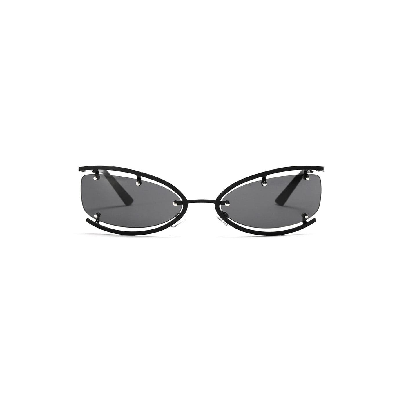 DAMAGE ASIA OPTICALS Semi-open Frame Sunglasses