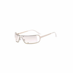 DAMAGE ASIA OPTICALS Modern Rivet Square Frame Sunglasses