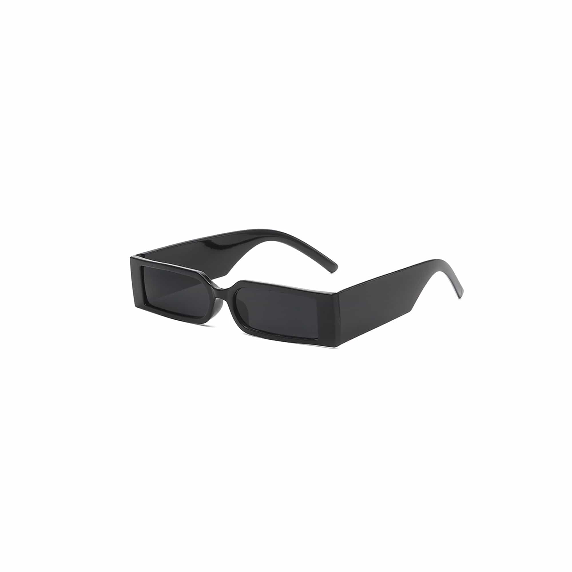 DAMAGE ASIA OPTICALS Square Frame Thick Temple Sunglasses